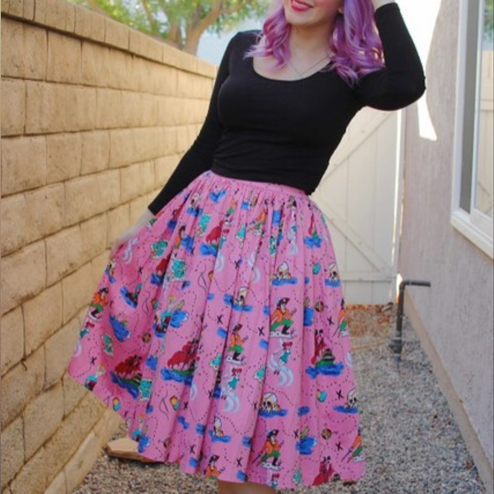 Pinup Girl Couture Neverland Jenny Skirt *NWT*